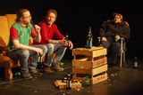 thumbnail: Scene from Borussia Monchengladback during the Page to Stage One-Act Drama Festival 2024 in the Wexford Arts Centre on Saturday. Pic: Jim Campbell