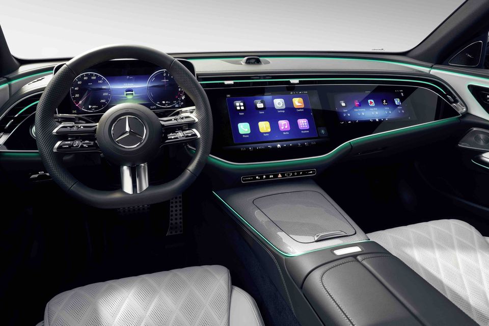 The Superscreen in the 2023 Mercedes-Benz E-Class