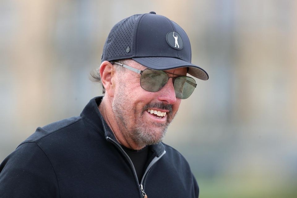 American star Phil Mickelson welcomed the news (Richard Sellers/PA)