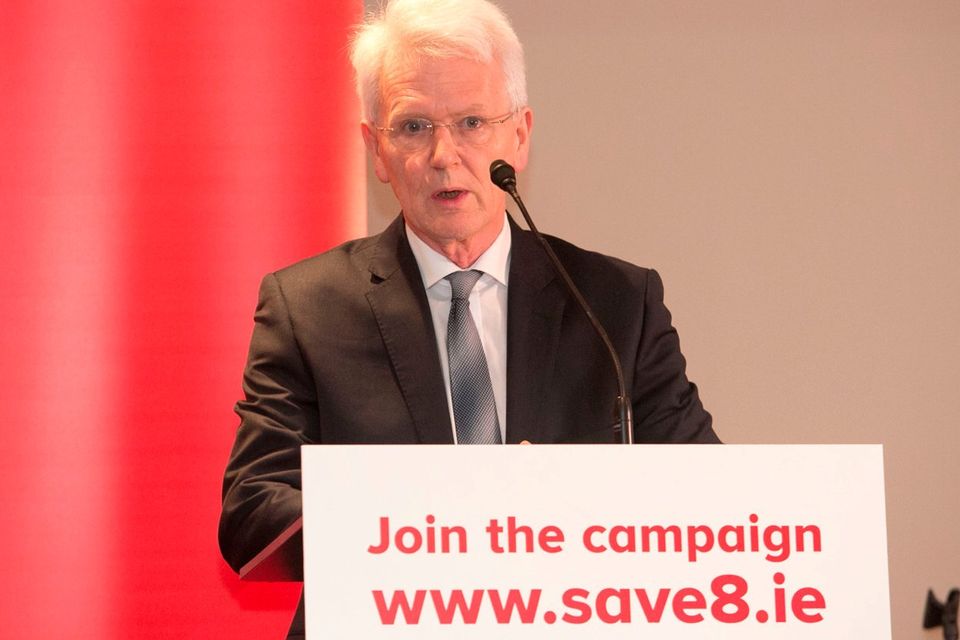 Dr. John Monaghan during the official Save the 8th vote no Campaign Launch at The Gresham Hotel, Dublin. Photo Gareth Chaney Collins