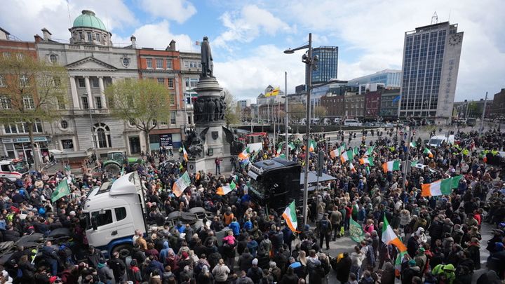 Behind the barricades: how Ireland’s week of fuel protest chaos unfolded