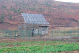 thumbnail: Solar water pumping station newly constructed in Pungsan Ri, Tongchon County, Kangwon Province- Photograph by Project Officer