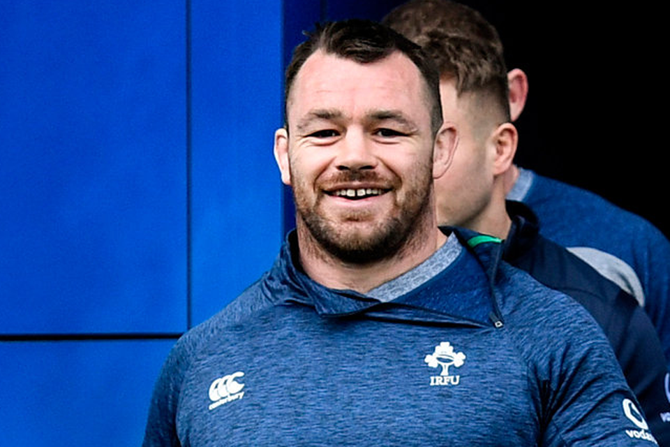 Ireland and Leinster prop Cian Healy