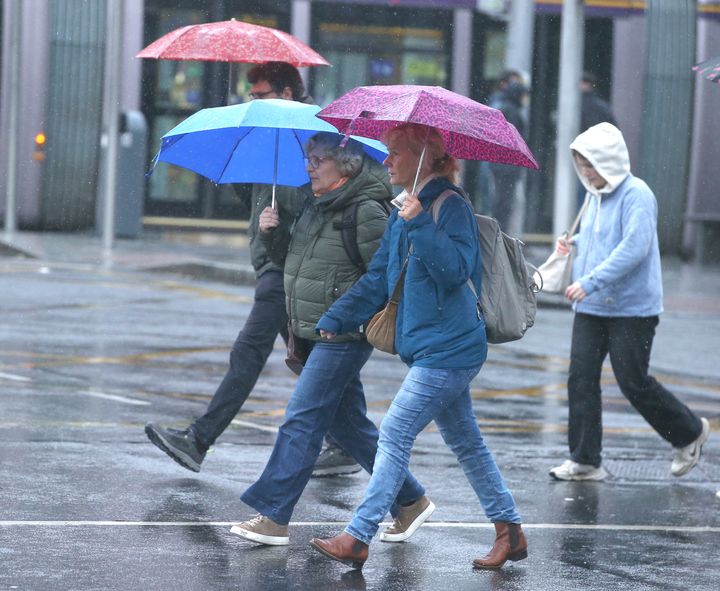 Irish weather: Seven counties under Status Orange and Yellow rain warnings as Met Éireann forecasts thunder and flooding