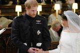 thumbnail: Harry and Meghan during their wedding service (Jonathan Brady/PA)