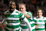 thumbnail: Celtic’s Moussa Dembele celebrates scoring his side’s second goal from a penalty during the Champions League third qualifying round second leg match at Celtic Park, Glasgow last night. Photo: PA
