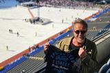 thumbnail: Bruce Springsteen superfan Paul Chambers at Croker this evening (Photo credit: Sarah Williams)