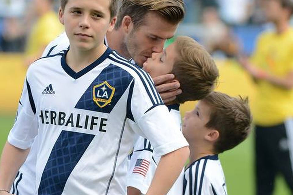 David Beckham's eldest reportedly given a short-term contract with the Premier League side