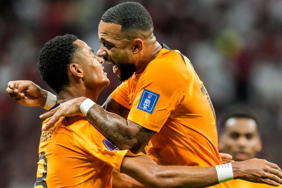 Memphis Depay is now the second highest goal scorer in the history