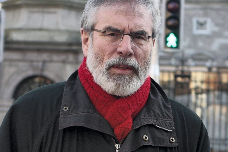 Sinn Féin President Gerry Adams