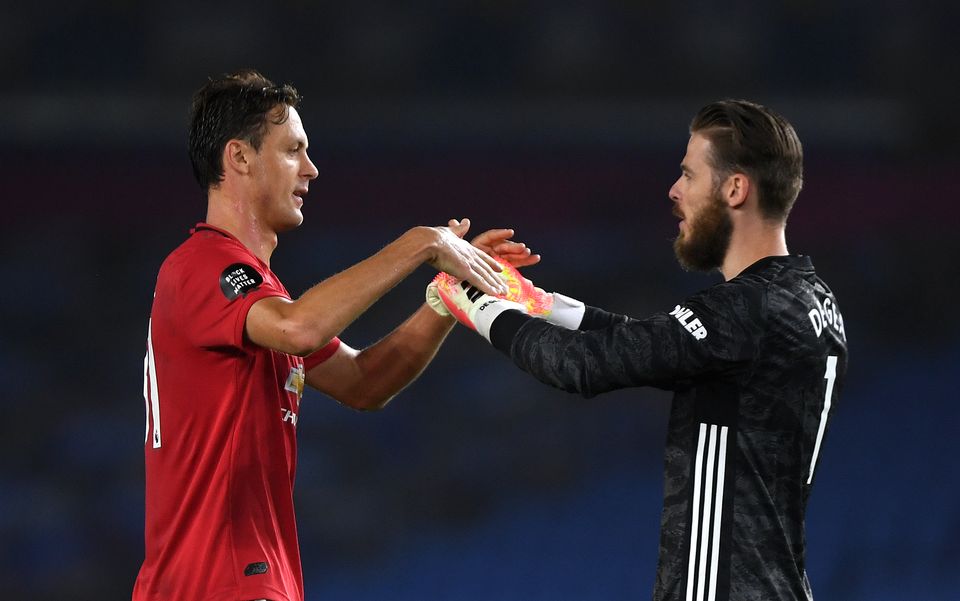 Nemanja Matic played for Manchester United with David De Gea as his usual goalkeeper (Mike Hewitt/NMC Pool/PA)