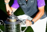 thumbnail: Rory McIlroy poses with the Wanamaker trophy after his one-stroke victory during the final round of the 96th PGA Championship at Valhalla  Photo: Getty Images