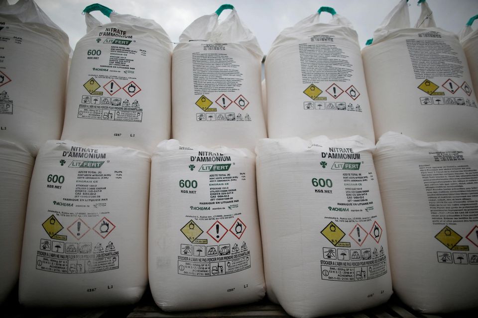 Going up: Rising fertiliser prices are eating into farmers’ margins across all sectors