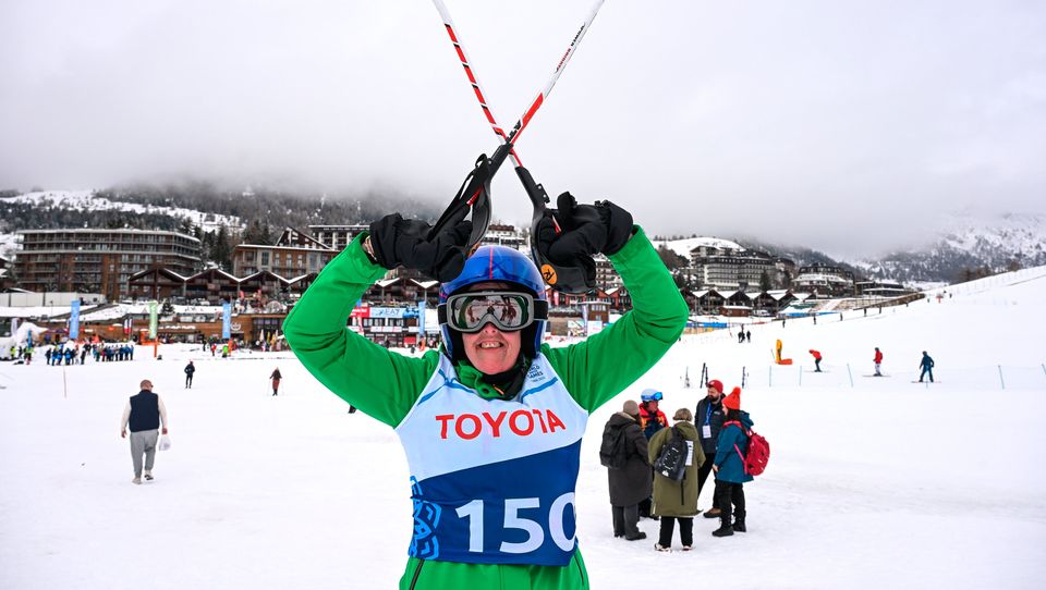 Lorraine Whelan at Special Olympics World Winter Games in Sestriere, Italy. Photo: Ray McManus/Sportsfile