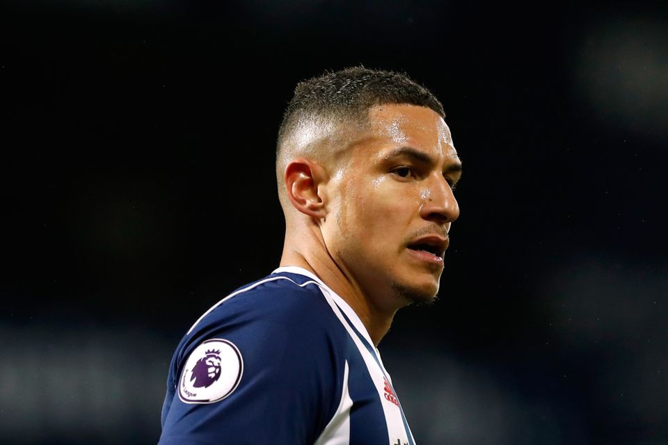 West Bromwich midfielder Jake Livermore was involved in an altercation with a West Ham supporter