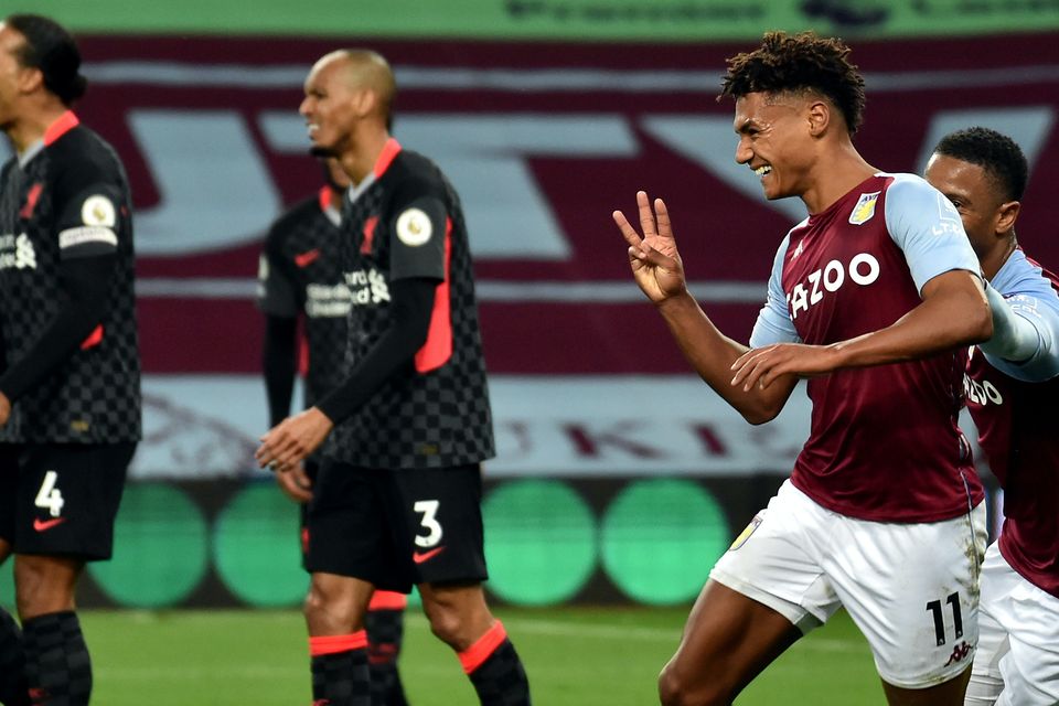 Aston Villa 7-2 Liverpool: Ollie Watkins hat-trick as champions stunned -  BBC Sport