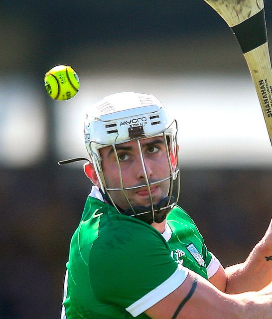 Aaron Gillane of Limerick in action against Clare last Sunday. Photo: Sportsfile