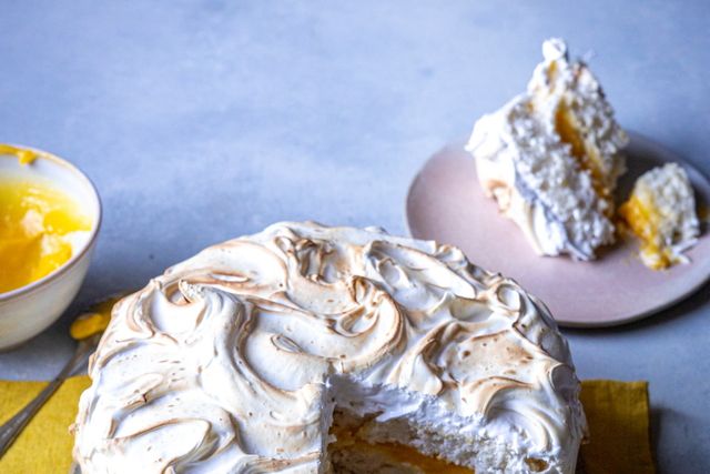 Donal Skehan Recipe Zesty Lemon Curd Angel Food Slice Cake Irish Independent 0341