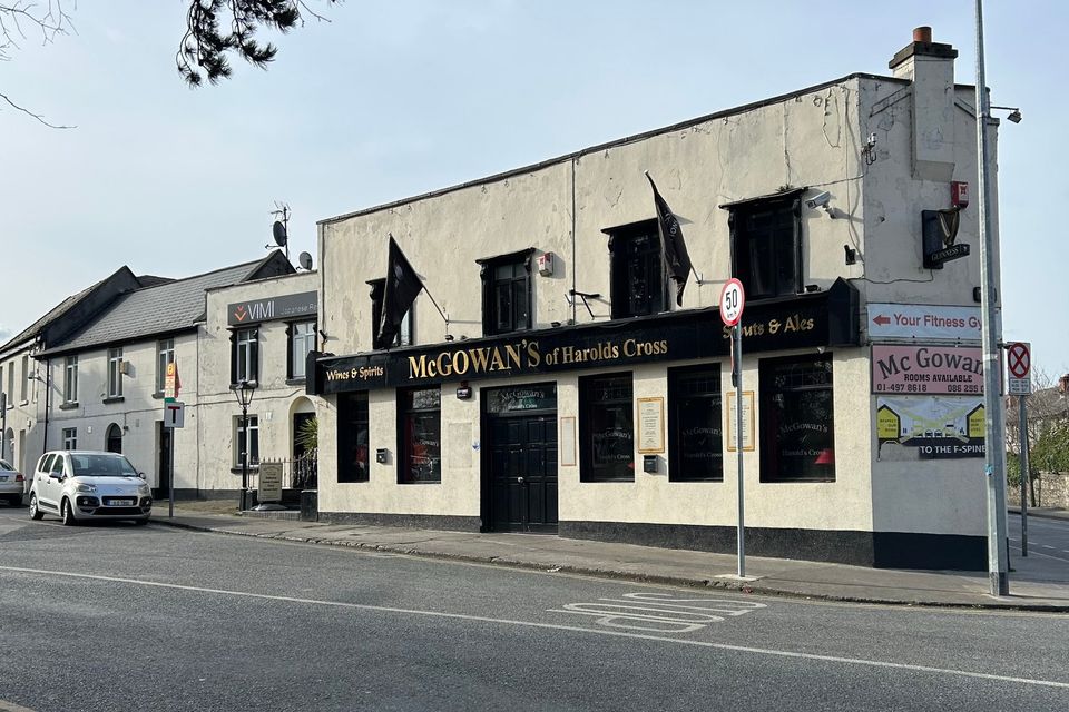 McGowan’s pub at 174 Harold’s Cross Road, Dublin 6 extends to 4,700 sqft