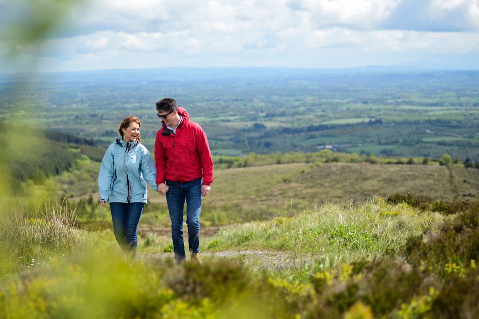Walking on Slieve Beagh. Pic: Monaghan Tourism