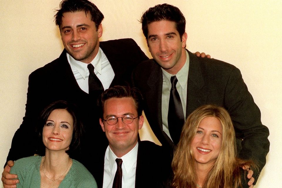 Friends' stars Jennifer Aniston and David Schwimmer let us all be