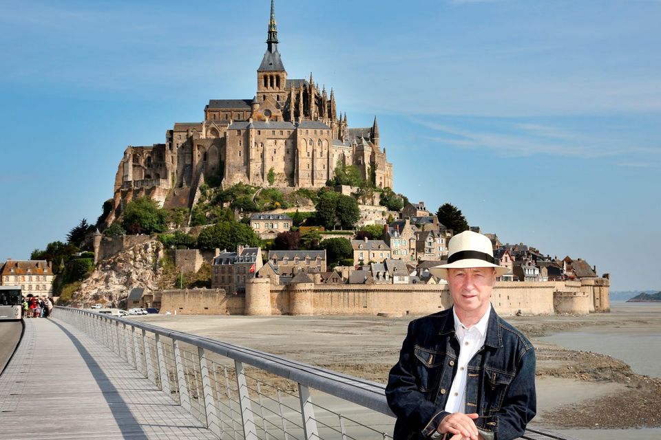 Views: Tony Gavin at Mont Saint-Michel.