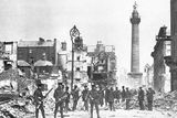 thumbnail: File photo dated 25/04/1916 of the scene from O'Connell Street in Dublin, during the Easter Rising as a trove of  rarely-seen photographs lays bare the utter carnage wreaked on Dublin during the tumultuous Easter Rising 100 years ago this weekend. Photo: PA/PA Wire