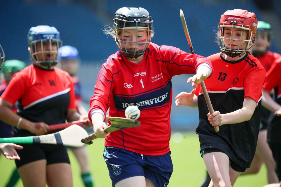 Sciath INTO: Scoil Naomh Áine Clondalkin keeper Charlie Doyle