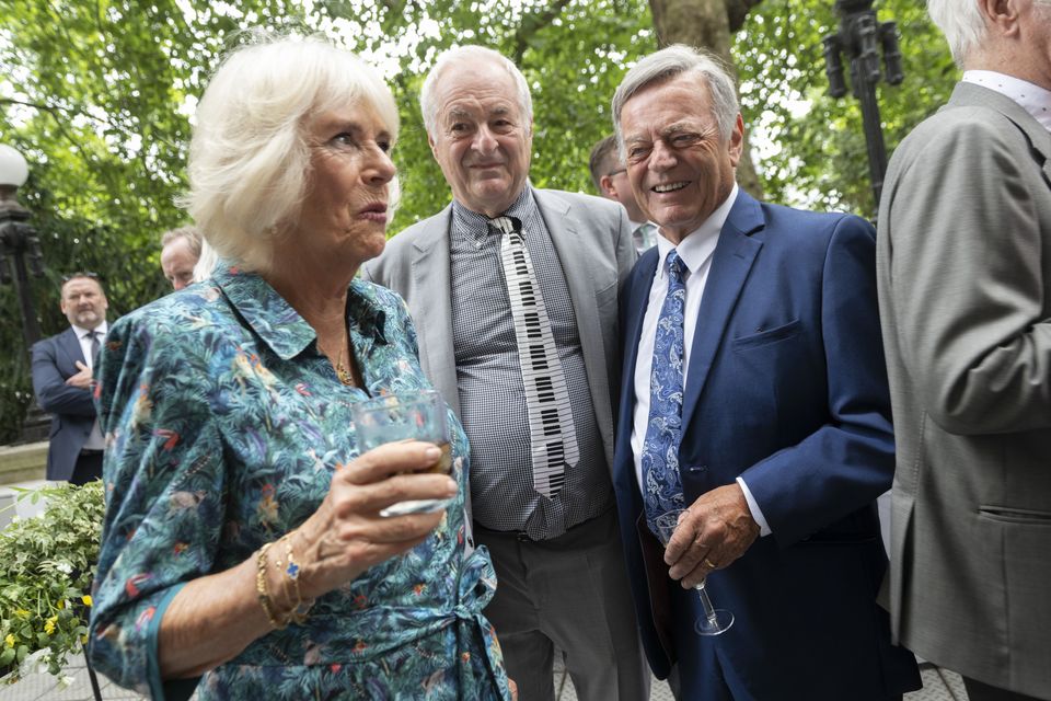 Blackburn joined the Queen, then Duchess of Cornwall, for her 75th birthday celebrations in 2022 (David Rose/PA)