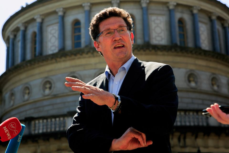 Controversy: Green Party leader Eamon Ryan has upset some party members. Photo: Gareth Chaney/Collins