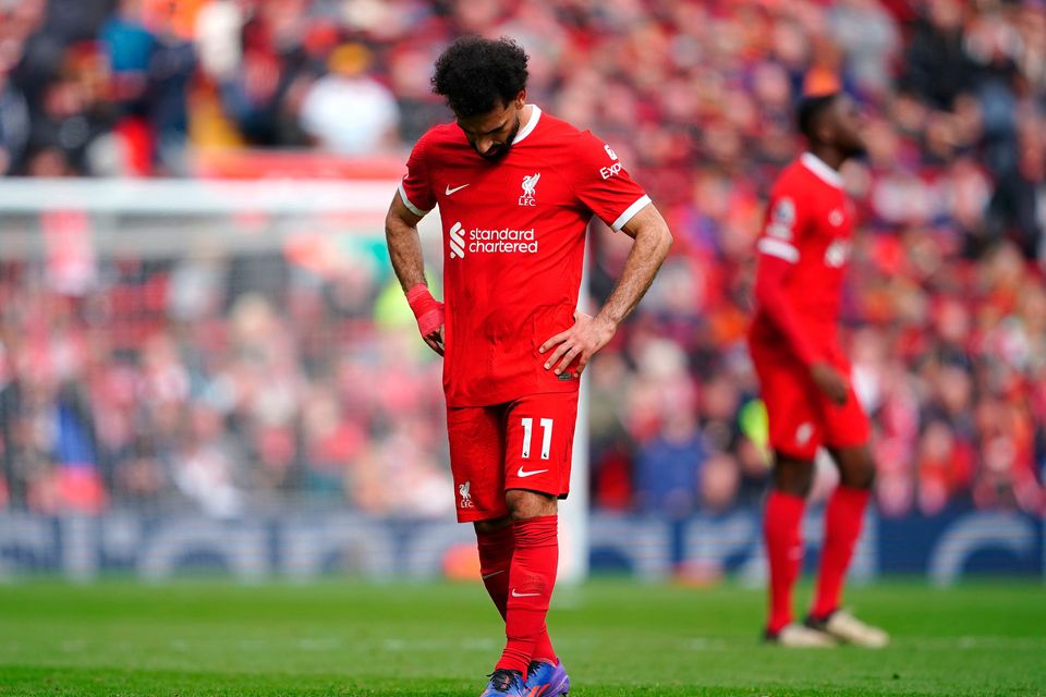 Liverpool's title hopes in tatters after shock Anfield defeat to Crystal  Palace | Irish Independent