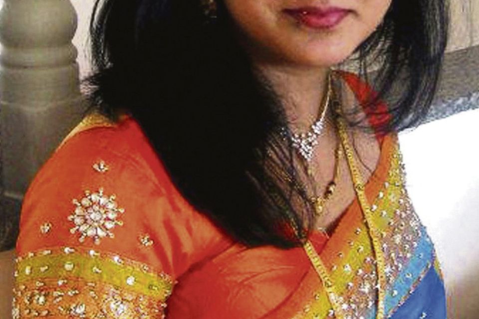 DAMAGES: Savita Halappanavar died of blood poisoning while suffering a miscarriage at Galway University Hospital in 2012