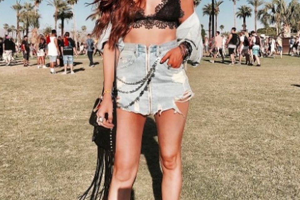 Blogger Erika Fox at Coachella. Picture: Instagram