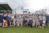 thumbnail: The Greystones side that defeated Galway Corinthians to secure promotion to the AIL Division 2A next season.