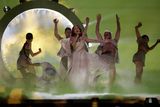 thumbnail: Israel's entrant Eden Golan performs on stage during rehearsals for the second semi-final of the Eurovision Song Contest in Malmo. Photo: Reuters