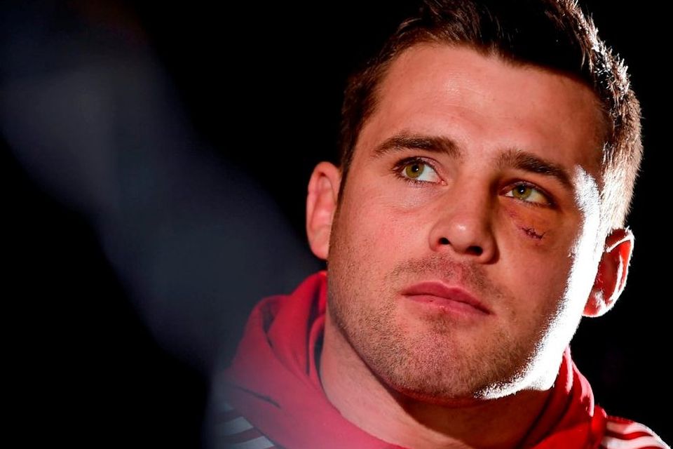 Munster's CJ Stander speaking during a press conference at Castletroy Park Hotel, Limerick. Picture: Diarmuid Greene / SPORTSFILE