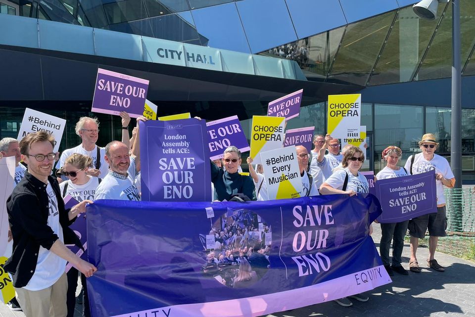 London Assembly objects to push by Arts Council of England to move the English National Opera outside London (Equity/PA)