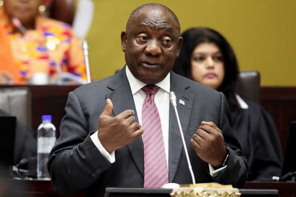 South African president Cyril Ramaphosa's government has been accused of lying. Photo: Esa Alexander/Reuters