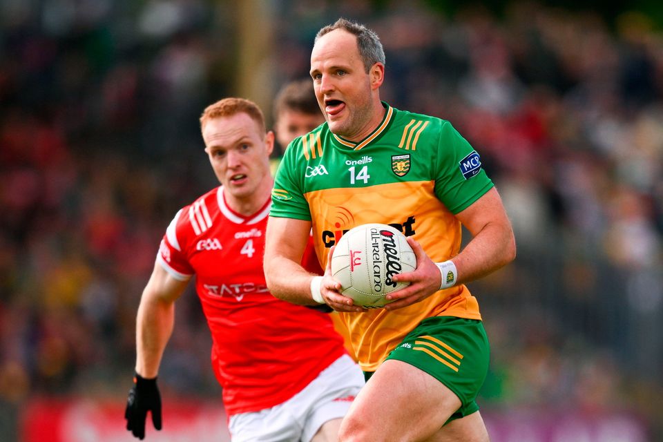 Donegal's Michael Murphy during the All-Ireland SFC preliminary quarter-final against Louth at MacCumhaill Park in Ballybofey. Photo: Ramsey Cardy/Sportsfile