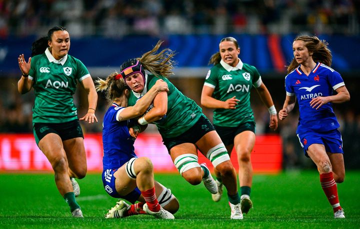 France v Ireland, Women’s Six Nations: Second-half showing from the home side leaves Ireland humbled in Clermont
