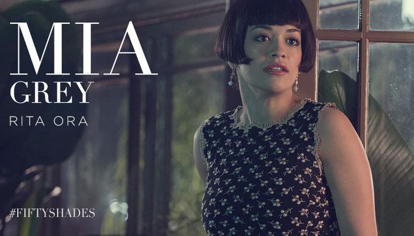 Rita Ora as Mia in Fifty Shades of Grey