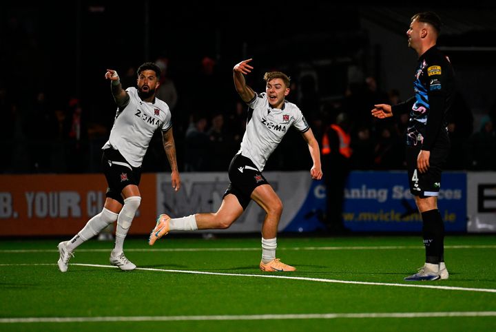 James McClean sent off as Ronan Teahan strikes late leveller for Dundalk