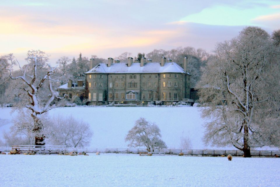 White Christmas: Mount Juliet Estate in Kilkenny.
