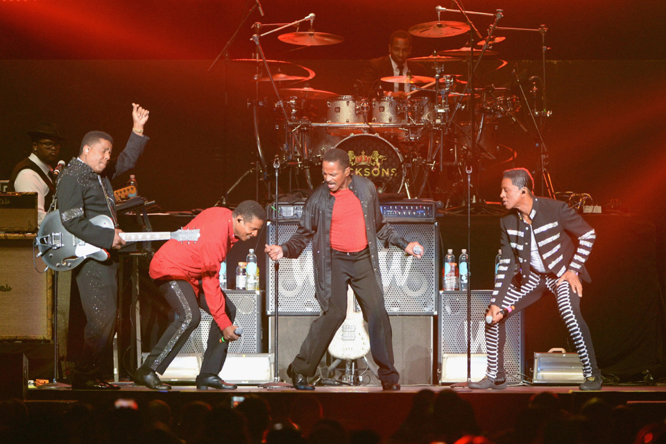 Boogie nights: The Jacksons headline Beatyard festival in Dun Laoghaire tonight. Photo: Getty Images