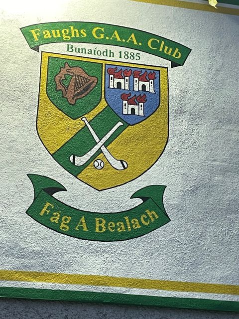 'Fag an Bealach' on the Crest of Faughs, the oldest GAA club in Dublin