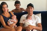 thumbnail: Cristiano Ronaldo with his girlfriend Georgina Rodriguez and children