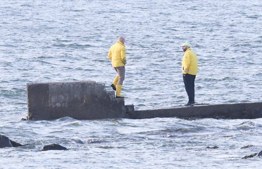 Malin Head Coast Guard are co-ordinating a search for a missing swimmer off Buncrana, Co Donegal. Photo: Northwest News Pix. 