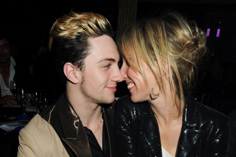 Aaron Johnson and Sam Taylor-Wood in 2009, shortly after they met. Photo: Dave M Benett