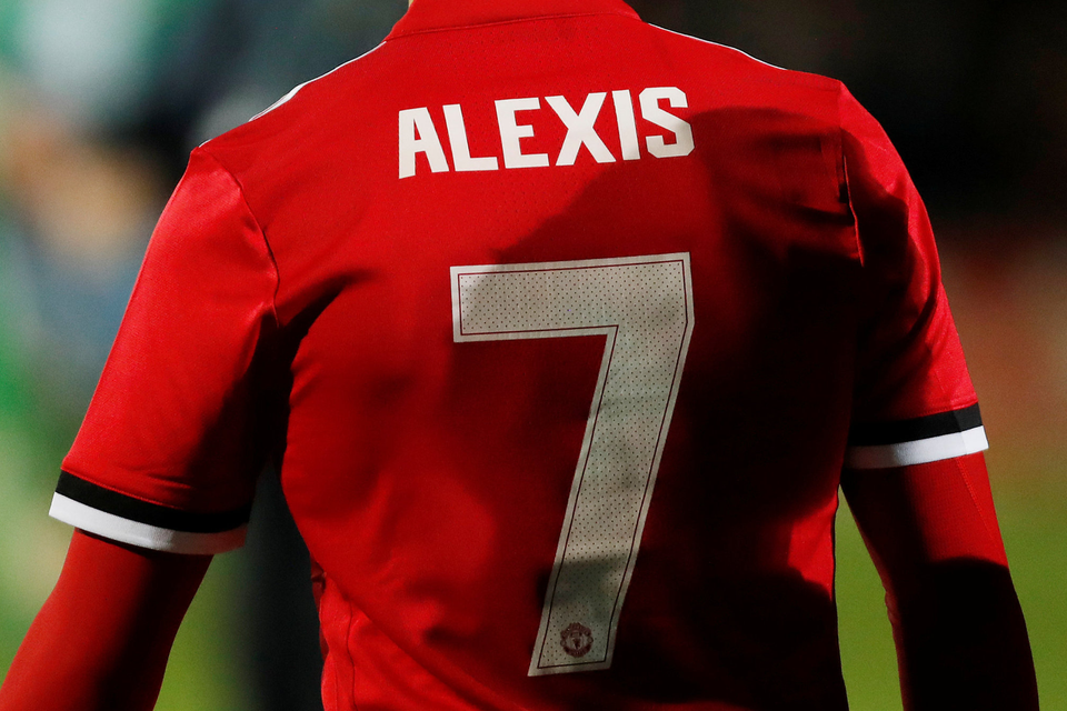 Manchester United’s Alexis Sanchez. Photo: Reuters
