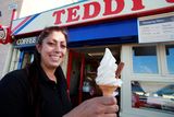 thumbnail: Yasmin Khan at Teddy’s ice-cream in Dún Laoghaire. Pic: Arthur Carron